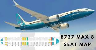boeing 737 max 8 seat map with airlines