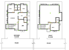 House Layout Plan Autocad File