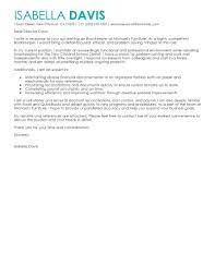 outstanding bookkeeper cover letter