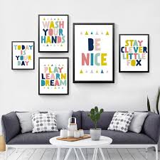 Buy The Be Nice Wall Art Set In