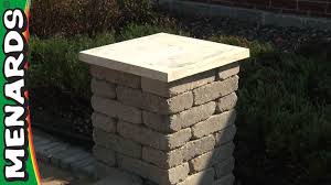 Brick Columns Concrete Blocks