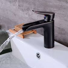 black basin mixer sink tap cold