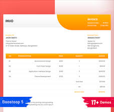 ultimate invoice html templates for