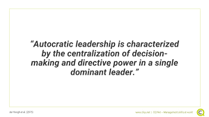 autocratic leadership what it is and