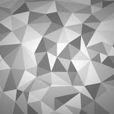 White Triangle Texture Background