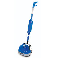the hard floor scrubber with spray