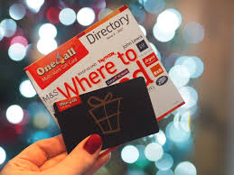 christmas with my one4all gift card