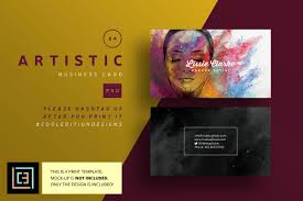 artistic business card exle
