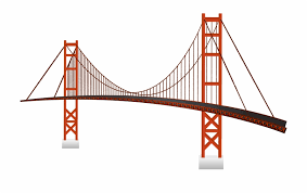 The overall message of the cartoon 'the gap in the bridge' is that without usa, the league of nations will be weak an unsuccessful at preventing future wars. Golden Gate Bridge Png Clip Art Golden Gate Bridge Cartoon Png 509802 Png Images Pngio