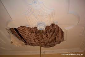 ornate plaster ceiling repair