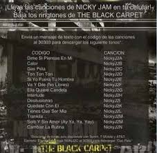 nicky jam the black carpet 2007 cd