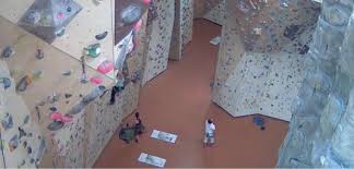 indoor rock climbing wall sports