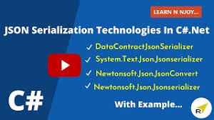 json serialization technologies in c