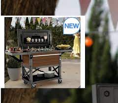 Keter Patio Cooler Bar Table And