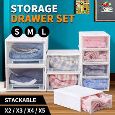 storage drawers clothes organiser box