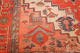 clic antique persian serapi rug
