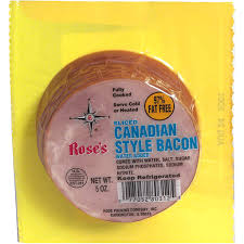 rose canadian bacon sliced casey s foods