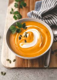 ernut squash and carrot soup with