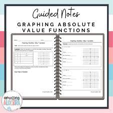 Algebra 1 Graphing Absolute Value