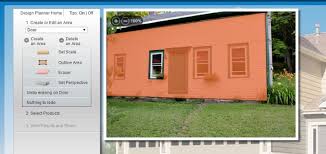 how to see a virtual exterior design of