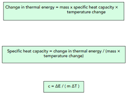 Gcse Specific Heat Capacity Study Mind