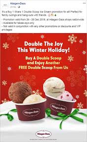 Salary information comes from 302 data points collected directly from employees, users, and past and present job advertisements on indeed in the past 36 months. Haagen Dazs Shops Are Offering 1 For 1 Double Scoop Ice Creams From 26 28 Dec 2018