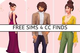 29 free sims 4 cc finds sims 4 custom