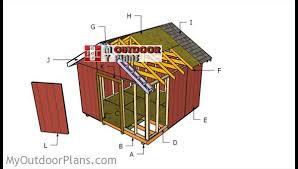 12x12 shed roof plans myoutdoorplans