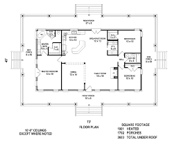 house plan with full wrap around porch