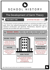 In this manual these will be called disease and . The Development Of Germ Theory Facts Worksheets Summary