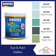 Davies Sun Rain Blue Green 4 Liters