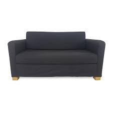 ikea off blue futon sofa bed sofas