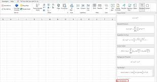 How To Insert An Equation In Excel