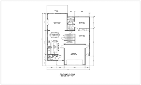 Modern Design Floor Plan Elevation