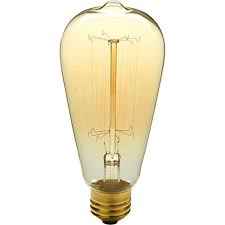 Progress Lighting Light Bulb 40 Watt Edison Medium Base Vintage Amber Warm White 785247193806 Ebay
