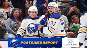 postgame report sabres close out 2022