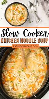 crock pot en noodle soup easy