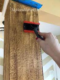 creating the appearance of wood beams