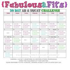 Fitness Challenges 2 Workout Challenge Squat Challenge