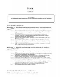 Math Algebra I Curriculum Santiago