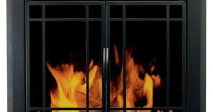 Medium Glass Fireplace Doors Ea 5011