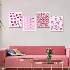 Preppy Room Decor Pink Aesthetic Poster