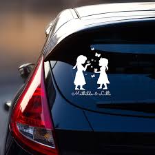 Car Sticker Rear Window Name Princess