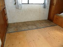 an rv flooring replacement using allure