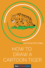 Welcome to the official cartooning 4 kids facebook page. How To Draw A Cartoon Tiger In A Few Easy Steps Easy Drawing Guides