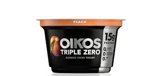 peach oikos triple zero high protein