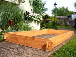 3x6 cedar raised garden bed kit raised