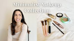 minimalist makeup collection simple