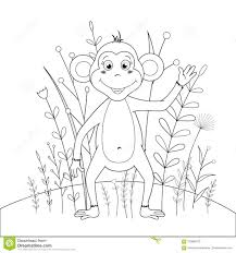 Desenhos do goku super sayajin 4. Livro Para Colorir Das Criancas S Com Animais Dos Desenhos Animados Tarefas Educacionais Para O Macaco Bonito Das Criancas Prees Ilustracao Do Vetor Ilustracao De Fundo Pintura 120985730
