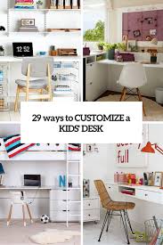 Check out our kids desk selection for the very best in unique or custom, handmade pieces from our furniture shops. How To Customize Kids Desks 29 Creative Ideas Digsdigs